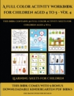 Image for Learning Sheets for Children (A full color activity workbook for children aged 4 to 5 - Vol 4) : This book contains 30 full color activity sheets for children aged 4 to 5