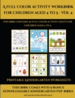 Image for Printable Kindergarten Worksheets (A full color activity workbook for children aged 4 to 5 - Vol 4) : This book contains 30 full color activity sheets for children aged 4 to 5