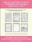 Image for Best Books for Kindergarten (A black and white activity workbook for children aged 4 to 5 - Vol 3)