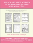 Image for Fun Worksheets for Kids (A black and white activity workbook for children aged 4 to 5 - Vol 3)