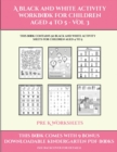 Image for Pre K Worksheets (A black and white activity workbook for children aged 4 to 5 - Vol 3)