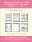 Image for Preschool Books Online (A black and white activity workbook for children aged 4 to 5 - Vol 3)