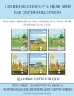 Image for Learning Sheets for Kids (Ordering concepts