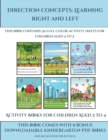 Image for Activity Books for Children Aged 2 to 4 (Direction concepts learning right and left) : This book contains 30 full color activity sheets for children aged 4 to 5