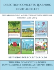 Image for Best Books for Four Year Olds (Direction concepts learning right and left) : This book contains 30 full color activity sheets for children aged 4 to 5