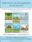 Image for Preschooler Education Worksheets (Direction concepts - left and right) : This book contains 30 full color activity sheets for children aged 4 to 5