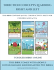 Image for Toddler Books Online (Direction concepts : learning right and left): This book contains 30 full color activity sheets for children aged 4 to 5