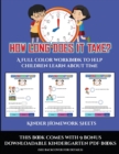 Image for Kinder Homework Sheets (How long does it take?) : A full color workbook to help children learn about time