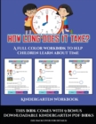 Image for Kindergarten Workbook (How long does it take?) : A full color workbook to help children learn about time