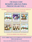 Image for Fichas de deberes para preescolar (Fichas con rompecabezas para preescolar Vol 1)