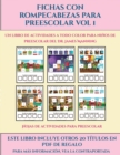 Image for Hojas de actividades para preescolar (Fichas con rompecabezas para preescolar Vol 1)