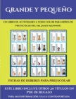 Image for Fichas de deberes para preescolar (Grande y pequeno) : Este libro contiene 30 fichas con actividades a todo color para ninos de 4 a 5 anos