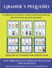 Image for Hojas de actividades para preescolar (Grande y pequeno) : Este libro contiene 30 fichas con actividades a todo color para ninos de 4 a 5 anos