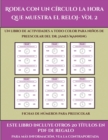 Image for Fichas de numeros para preescolar (Rodea con un circulo la hora que muestra el reloj- Vol 2)