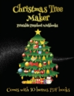 Image for Printable Preschool Workbooks (Christmas Tree Maker)