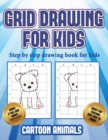 Image for Step by step drawing book for kids (Learn to draw cartoon animals)
