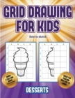 Image for How to sketch (Grid drawing for kids - Desserts)
