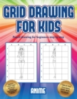 Image for Pencil drawing for beginners step by step (Grid drawing for kids - Anime)