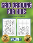 Image for Best step by step drawing book (Grid drawing for kids - Volume 1)