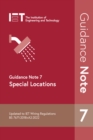 Image for Guidance Note 7: Special Locations