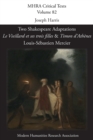 Image for Two Shakespeare Adaptations : &#39;Le Vieillard et ses trois filles&#39; and &#39;Timon d&#39;Athenes&#39;. By Louis-Sebastien Mercier