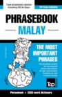 Image for Phrasebook - Malay - The most important phrases
