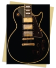 Image for Gibson Les Paul Black Guitar Greeting Card Pack
