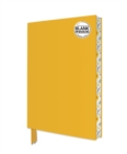 Image for Sunny Yellow Blank Artisan Notebook (Flame Tree Journals)