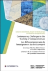 Image for Contemporary Challenges to the Teaching of Comparative Law : Ceremony of 16 May 2022 in Honour of 5 Great Comparatists