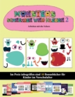 Image for Arbeiten mit der Schere : (20 vollfarbige Kindergarten-Arbeitsblatter zum Ausschneiden und Einfugen - Monster 2)