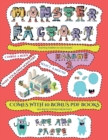 Image for Teaching Toddlers to Use Scissors (Cut and paste Monster Factory - Volume 2) : This book comes with a collection of downloadable PDF books that will help your child make an excellent start to his/her 