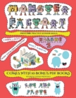 Image for Preschool Practice Scissor Skills (Cut and paste Monster Factory - Volume 2) : This book comes with a collection of downloadable PDF books that will help your child make an excellent start to his/her 