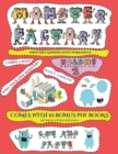 Image for Printable Kindergarten Worksheets (Cut and paste Monster Factory - Volume 2) : This book comes with a collection of downloadable PDF books that will help your child make an excellent start to his/her 