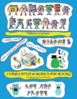 Image for Worksheets for Kids (Cut and paste Monster Factory - Volume 3)