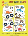 Image for Kindergarten Activity Sheets (Cut and Glue - Monster Trucks)
