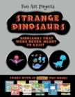 Image for Fun Art Projects (Strange Dinosaurs - Cut and Paste)