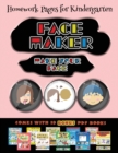 Image for Homework Pages for Kindergarten (Face Maker - Cut and Paste)