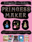 Image for Kindergarten Homework Sheets (Princess Maker - Cut and Paste)