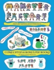 Image for Printable Kindergarten Worksheets (Cut and paste Monster Factory - Volume 3)