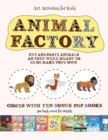 Image for Art Activities for Kids (Animal Factory - Cut and Paste) : This book comes with a collection of downloadable PDF books that will help your child make an excellent start to his/her education. Books are
