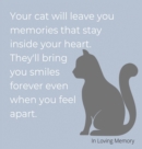 Image for Condolence book for cats (hardback cover)