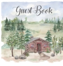 Image for Cabin house guest book (hardback), comments book, guest book to sign, vacation home, holiday home, visitors comment book