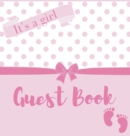 Image for It&#39;s a girl, baby shower guest book (Hardback)