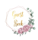 Image for Guest Book for visitors and guests to sign at a party, wedding, baby or bridal shower (hardback)