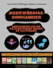 Image for Den Kindern beibringen, Scheren zu benutzen : Merkwurdige Dinosaurier - Ausschneiden und Einfugen