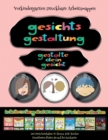 Image for Vorkindergarten Druckbare Arbeitsmappen : Gesichts-Gestaltung - Ausschneiden und Einfugen