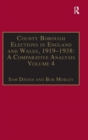 Image for County Borough Elections in England and Wales, 1919-1938: A Comparative Analysis