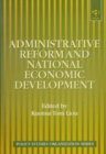 Image for Administrative reform and national economic development
