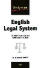 Image for The English legal system  : a concise introduction for students