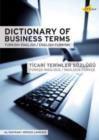 Image for Dictionary of business terms  : Turkish-Englih, English-Turkish